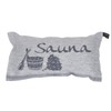 Jokipiin Sauna Cushion and Travel Pillow, 40 x 22 cm,