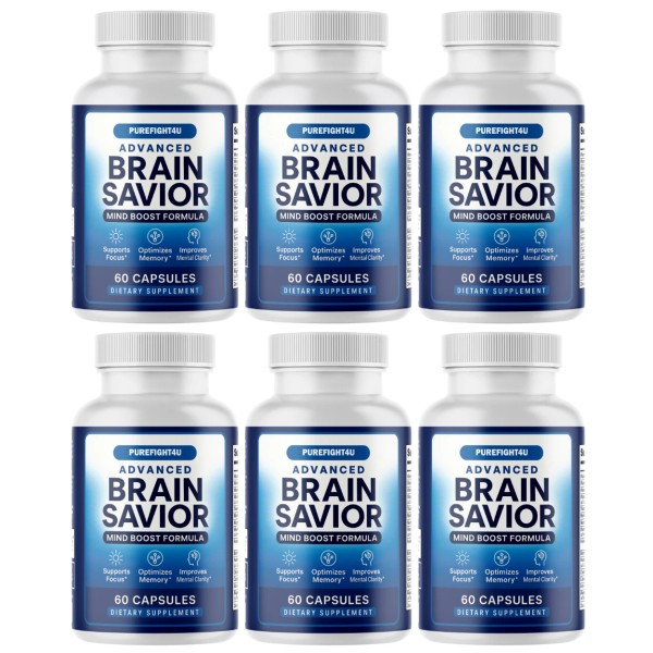 PUREFIGHT4U Brain Savior Advanced Brain Support Supplement Pills - 6