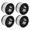 4Pcs Vacuum Cleaner Filter Set Replacement High Efficiency Particulate Air