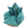 Office Chair Cushion Semi Enclosed Crown Shape Polyester Fiber Seat