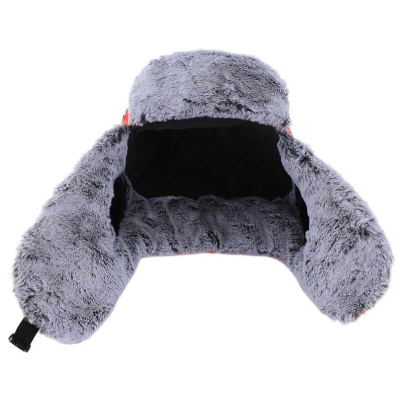 Decentron Unisex Faux Fur Trapper Hat Warm Winter Snow Ski
