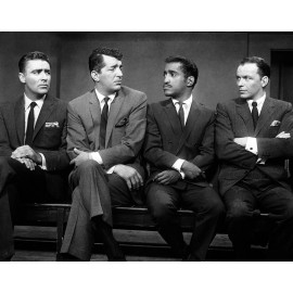 Rat Pack Dean Martin Sinatra Sammy Davis Studio Photo Framing Print 8 x 10