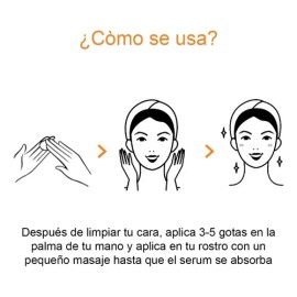Serum Facial Con Vitamina C Hidratante Anti-envejecimiento