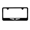 Genesis Hyundai Genesis Logo License Plate Frame | Black Metal
