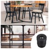 uxcell 8Pcs Inserts for Round Tubes with M6 Thread, for