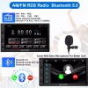 YUANTING 2 Din Car Stereo Radio Player 1080P 7" Screen