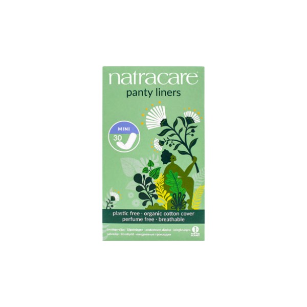 Natracare Panty Liners (Mini) - 30 Liners
