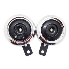 A'sTool Motorcycle Double Horn 12V Universal Set of 2