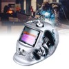Auto Darkening Welding Helmet 93x43mm Large View Screen 2 Sensors