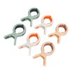 6PCS Beach Towel Clips Multifunctional Rustproof Windproof Quilt Drying Clip