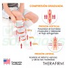 3 Pares De Calcetines De Compresión 15-20 Mmhg Therafirm