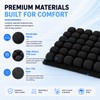 Soudur Airplane Seat Cushion,Inflatable Seat Cushion with Built in Press
