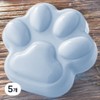 Cat paw cleaning paw protection power generation paw pad callus removal paw grinder blue 5 pcs 84g / 고양이 발청결 발보호 발전용 발바닥 각질 굳은살 제거 발 그라인더 블루 5개 1개입 84g