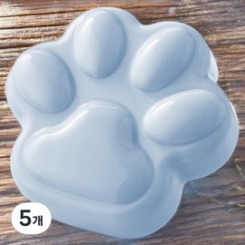 Cat paw cleaning paw protection power generation paw pad callus removal paw grinder blue 5 pcs 84g / 고양이 발청결 발보호 발전용 발바닥 각질 굳은살 제거 발 그라인더 블루 5개 1개입 84g