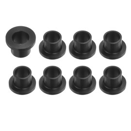 QUARKZMAN Pack of 8 Fret Bushings Plastic Bearing 8mm Bore x 10mm OD x 10mm Length Black POM Bushings