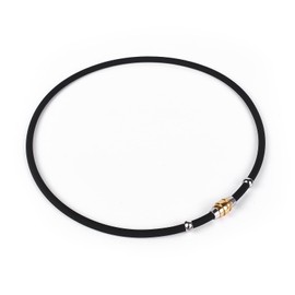 AIMEIS Magnetic Necklace, Static Removal, Anti-Static, Titanium, Magnetic, Germanium, Stainless Steel, Fashion, Luxury Design, Popular Model, Used by Many Baseball Players, Metal Allergy-Free, Gift