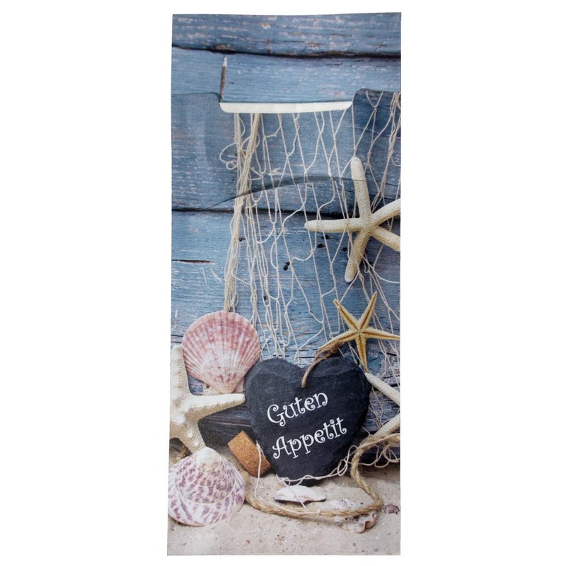 30 Cutlery Bags with Napkin Maritime 20 cm