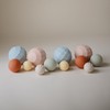 mushie Silicone Nesting Spheres Sensory Toy (Blush)