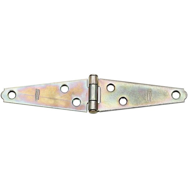 National Hardware N127-431 280BC Light Strap Hinge in Zinc plated