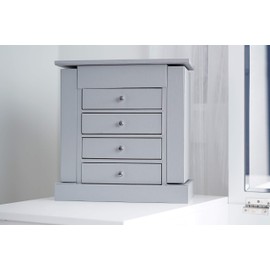 Hives and Honey Layla Jewelry Box, Grey