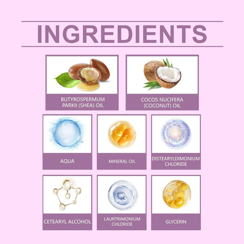 Curl hair care styling cream