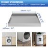 27" x 25" x 2.5" Washing Machine Pan, 304 Stainless