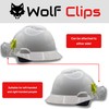 Diligence, Wolf Clips, Hard Hat Accessory, Safety Glasses or Sunglasses