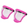 2pcs Protective Face Cover Dustproof Safety Elastic Belt Reusable Face