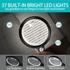 Large Magnifying Glass with 37 LED Light, 10X 20X 45X