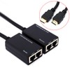 30M HDMI Extender Repeater by CAT5e, Sender + Receiver, TMDS