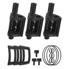 MQLPXI 270075 Pool Diverter Valve Assembly Compatible with ComPool 2 & 3 Way 1-1/2in Valves 263035 263036 263037 263038, 3 PCS