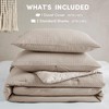 Comfort Spaces Taupe Queen Duvet Cover Set - 3 Pieces