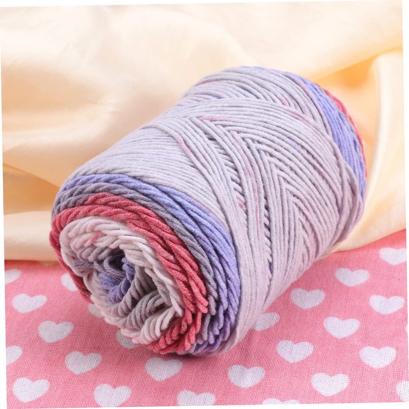 Operitacx Knitting Yarn Woolen DIY Handmade Chunky Knitting Yarn 5
