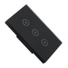 3 Gang Smart WiFi Light Switch Panel Touchable Wireless APP