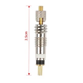4pcs Presta Valve Cores,Replacement Bicycle Presta Valve Cores,Brass Valve Core Bike Kit Valve universal Valve Cores for Road Bike, Mountain Bicycles Presta Valve Core Replacement