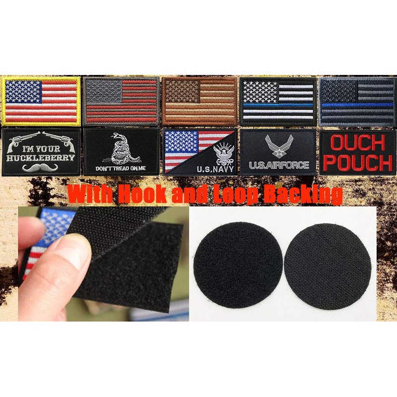 4 PCS Tactical Patch Compatible with House of Gryffindor/Ravenclaw/Slytherin/Hufflepuff Crest