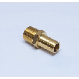 Hose Barb To Male Pipe - Brass - 5/8" Id X 1/2" Mnpt