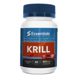Essentials Aceite De Krill Omega 3 60 Caps Sabor Sin sabor
