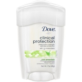 Dove Clinical Protection Antiperspirant Deodorant Cool Essentials 2 Pack 1.7 oz