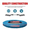 EZARC Flap Discs 80 Grit, 4 1/2 x 7/8-Inch Flap