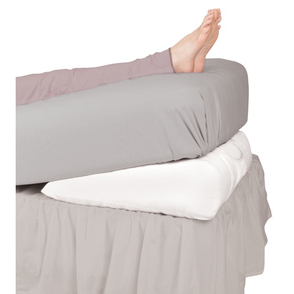 Leachco Swankle Elevated Wedge Pillow, White