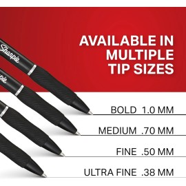 Sharpie S-Gel Gel Pens Medium Point (0.7mm) Assorted Colors 4 Count