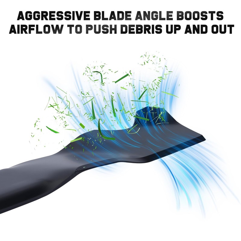 Grasscool 21 inch Mulching Blade for Troy Bilt 942-0741A TB110