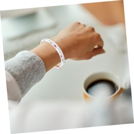 Abaodam Floral Bangle Bracelet Women's Fashion Jewelry National Style Comfortable Fit Adjustable for Wrist for Christmas Spring Festival