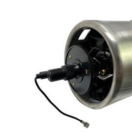 BST BSSP Chrome Stainless Steel 28" GM Steering Column Tilt Universal w/Adapter 9 Holes Automatic Auto No Key Automatic Hot Rod Columns