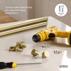 Umbra Cortinero simple ajustable Cappa, Dorado