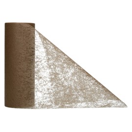 AmaCasa Non-Woven Table Runner with Flower Design 23 cm / 25 m Roll