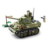 Sluban M38-B0856 WWII-m5 Light Tank