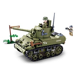 Sluban M38-B0856 WWII-m5 Light Tank