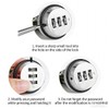 QANYEGN Combination Cam Lock, Cabinet Combination Locks, 3 Digit Combination